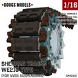 16005-01.jpg 1/16 M4 SHERMAN VVSS TRACKS - WE210 TYPE - DM16005