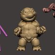 ZBrush Document.jpg Chibi Mutant Ninja turtles Mickey