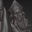 08.jpg Wizard statue 3D print model