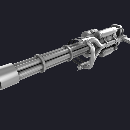 🔫 M134 Minigun 3D MODEL・ 3D File for 3D printing・Cults