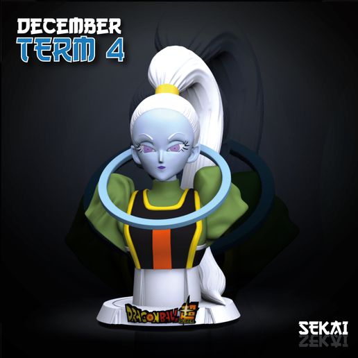 Vados Bust - Sekai 3D Models - Tested and Ready for 3D printing 3D model
