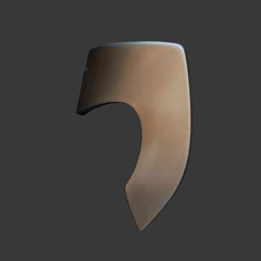 3.JPG Tobirama Senju Mask - Second Hokage - Naruto Cosplay 3D print model