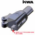 PHOTO-11.jpg KWA Kriss Vector V GBB GBBR Using M4 Style Stock Tube Adapter With Marking