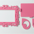 download-19.png Free STL file Isabelle Frame・3D printing template to download