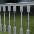 banister_handrail_kit_render5.jpg Banister & Handrail 3D Model Collection
