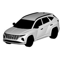 1.png 3D file Hyundai Tucson・3D printable model to download