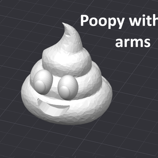 👽 ¡Jolly Poopy!・Archivo STL para Impresión 3D・Cults