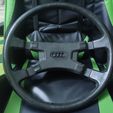 IMG_20220911_210456.jpg Audi 80 B2 Steering Wheel OEM Turbo Logo