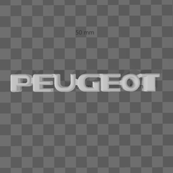 Peugeot-Official-Letters2.png Letters Peugeot Original