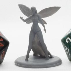 P4260081.jpg Fichier STL Déesse du Fey - Miniature de table・Modèle imprimable en 3D à télécharger