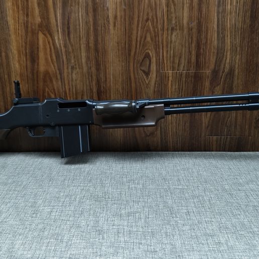 🪖 BAR rifle (3D-printed replica)・ 3D File for 3D printing・Cults