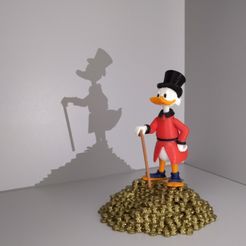 IMG_20200903_120413.jpg STL-Datei Scrooge McDuck / Piccoli kostenlos・3D-druckbares Design zum herunterladen