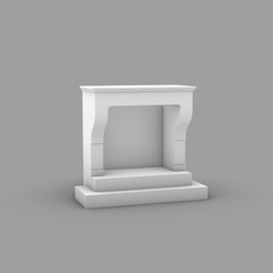 1.png Fireplace with base