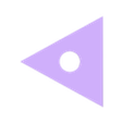 triangulo_1punto.stl Triple entry set