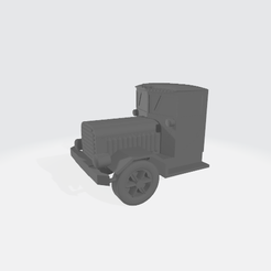 Albert_Photo.png Download free STL file 1920's Truck Cab Modular - Albert • Object to 3D print, BruceNscale