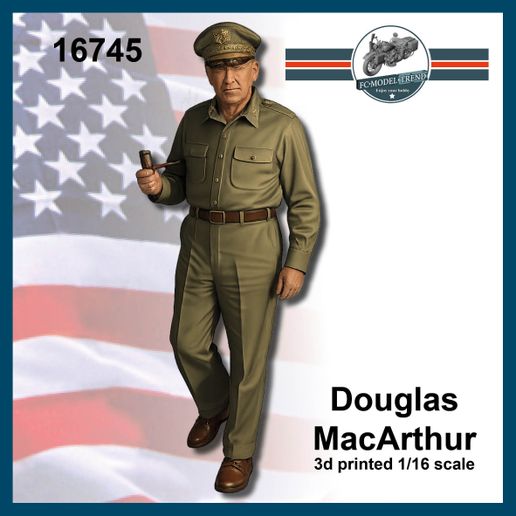16745 Dougls Mac Arthur 1/16 scale.