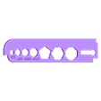 dessus V08 creusé plat.STL Multi-trace multifunctional tool for the school