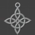 Front.jpg Celtic Knot Pendant – Endless Unity Symbol