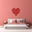 Mockup-4.webp Heart made of Hearts Wall Art