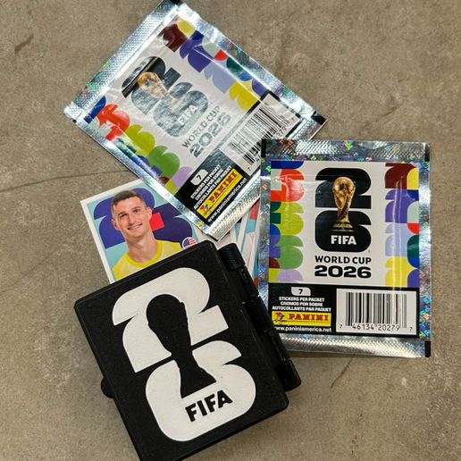 Magnetic Panini FIFA World Cup 2026 Sticker Storage Box