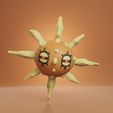 solrock-render.jpg Pokemon - Solrock con base