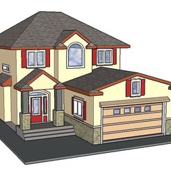 6 Boone Scenic.JPG PREMIUM N Scale Suburban Home #2