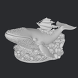 1.png whale, ship and sea figure, High-Quality 3D Model STL Files for Print - Instant Download & Ready-to-Use!