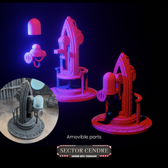 01.png Fichier 3D Sector Cendre - Laboratory expantion set・Modèle pour imprimante 3D à télécharger