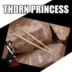 cult3d.jpg Thorn Princess - Yor Forger weapon from Spy x Family