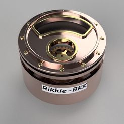 bronze gauge1.jpg STL-Datei Steampunk 3d printed gauge herunterladen • Design zum 3D-Drucken, rikkieBKK