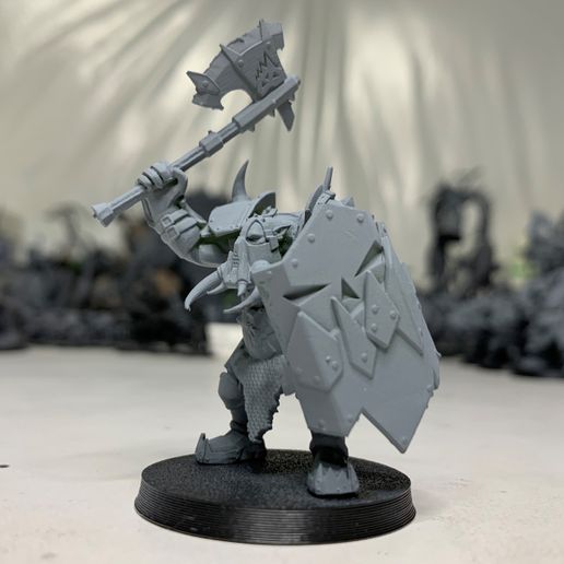 Black-Armored Boss Gitz 3D model