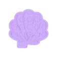 FLOWERSHELL.stl Daisy Seashell Freshie STL