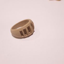 3D-печатная форма ювелирного кольца.
