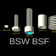bsw-thread-show.png Library for British Standard Whitworth bolts and threads