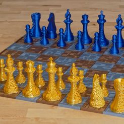 P1030203_DxO.jpg Fichier 3D Le jeu d'échecs glitched・Modèle à télécharger et à imprimer en 3D, CartesianCreationsAU