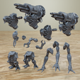 weapon-platform-husks_parts.png Ancient Cyborg Body Stealer Cabal - Full Army