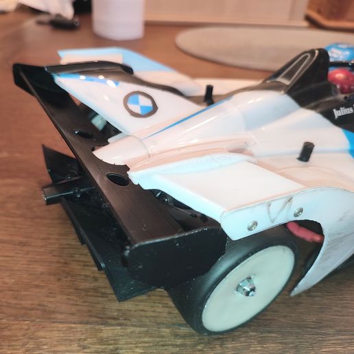 RC wing for Tamiya TC01 Formula E - free 3D model