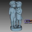 BoyAndGirl2.jpg Boy And Girl Statue 3D Scan