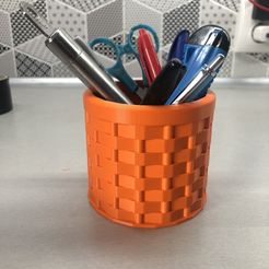 IMG_3879.jpg Wowen hexagonale tasse stationnaire porte-bureau vase