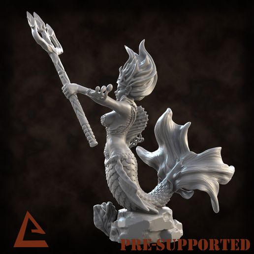 mermaid-1-side.jpg Mermaid Miniature