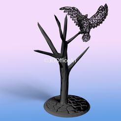 STL file Suporte Echo Dot 4a e 5a Geração Coruja Hedwig Harry Potter 🍎・3D  printable model to download・Cults