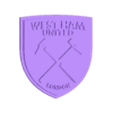 West Ham.stl Shield Logo Shield West Ham United 3D