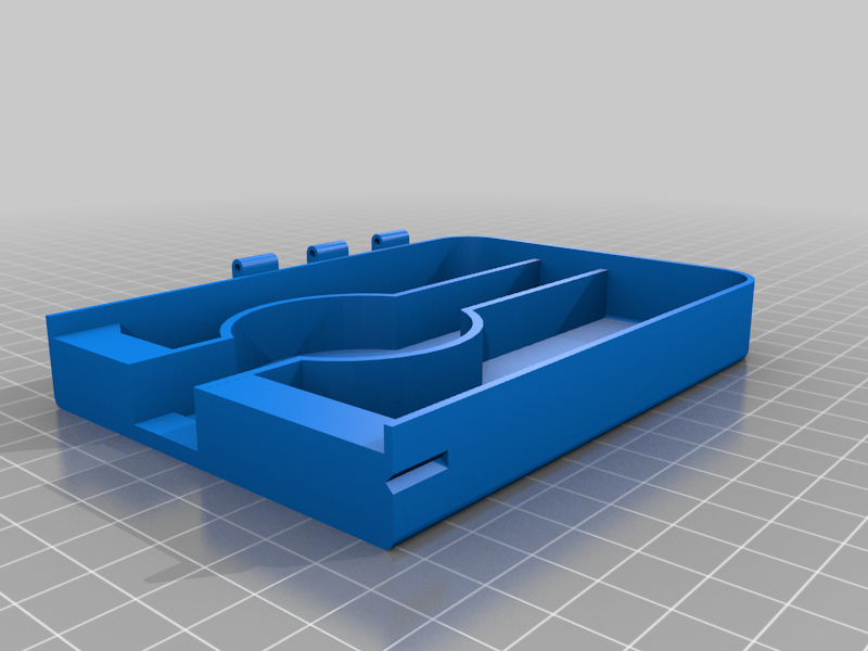 Free STL file Box for Caliper (Split up for small bed)・3D printing idea