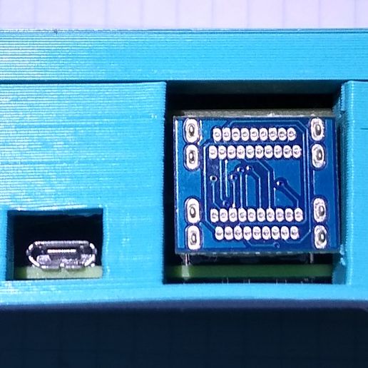 Raspberry pi 3 B Case With a 5 inch Touch Screen. 3D model