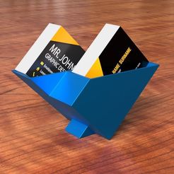 2D Printed Business Cards by Lazlo, Download free STL model