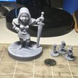 Photo Feb 02, 8 30 07 AM.jpg STL file Halfling Paladin・3D printable model to download