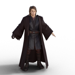 anakin.png STL file anakin skywalker・3D print object to download