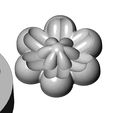 Mold-Florentine-rosette-11.jpg Mold Florentine rosette onlay relief 3D print model