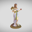 Persefone3.png Statue of the Greek goddess Persephone, for 3d printing and painting.