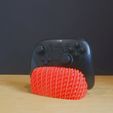 switch-3d-print-controller-stand-7.jpg Текстурированная подставка для контроллеров 4 шт || Вертикальный вязаный узор || PS4, PS5, XBOX и Switch